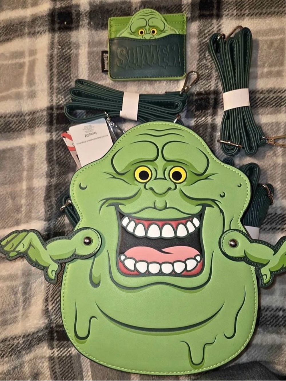Loungefly ghostbusters slimmer backpack w wallet